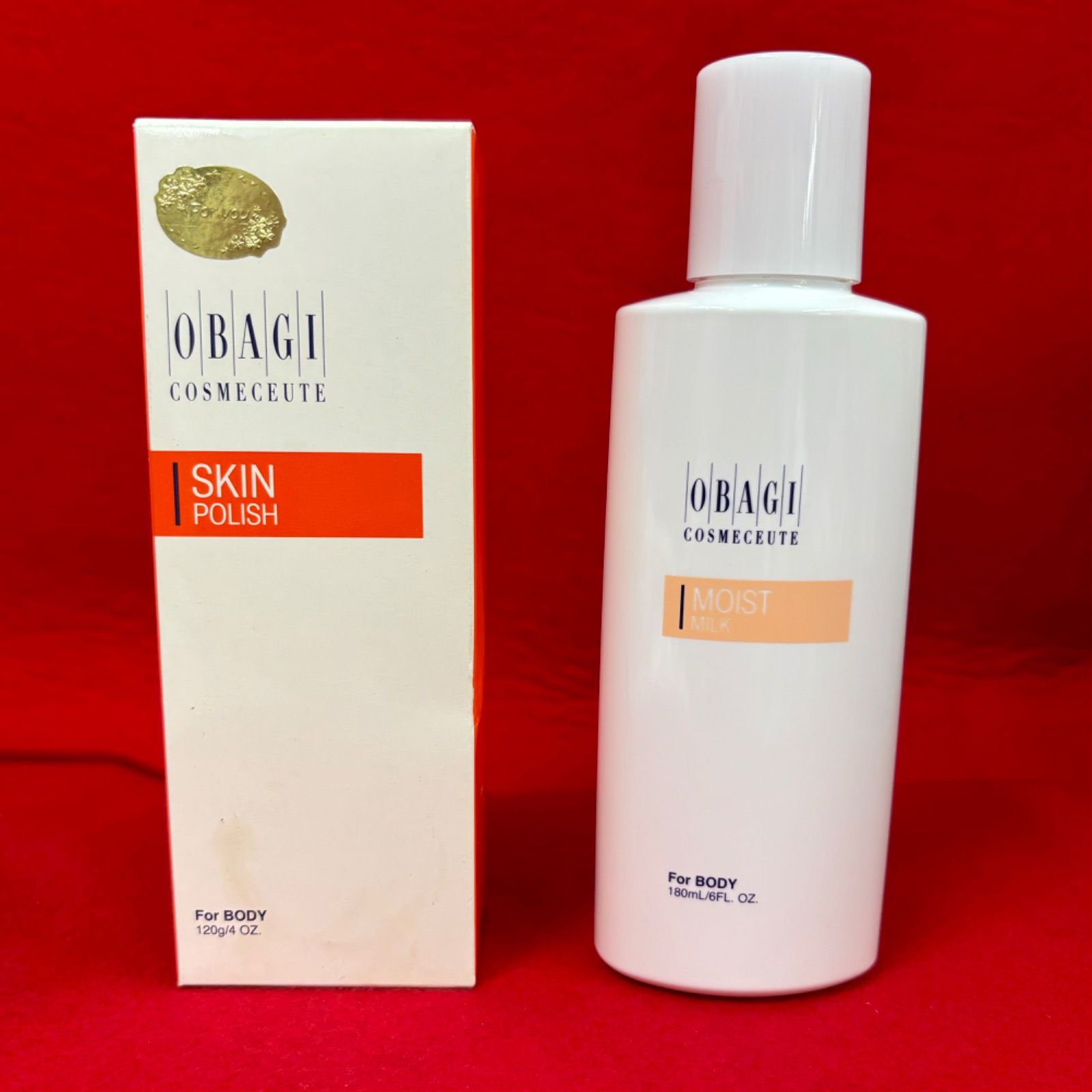 TBC OBAGI COSMECEUTE オバジ コスメシュート モイストミルク オバジ コスメシュート スキンポリッシュ ボディ用マッサージ