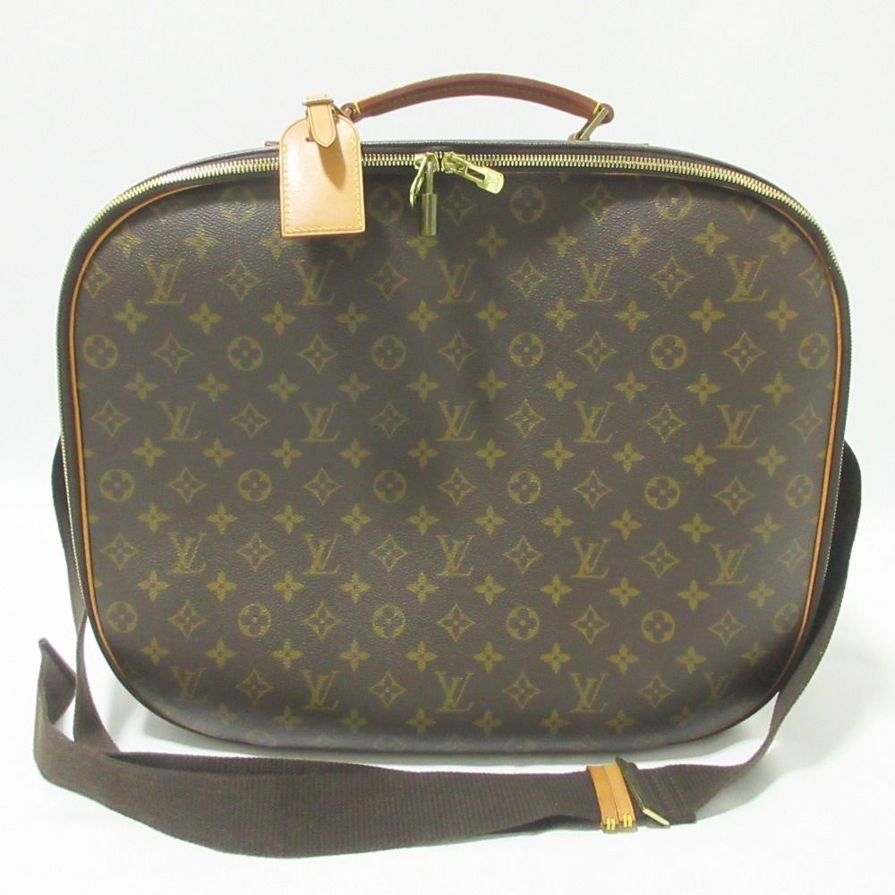 LOUIS VUITTON ルイヴィトン パックオールPM モノグラム トラベルバッグ ショルダーバッグ M24001 ブラウン レディース 古着