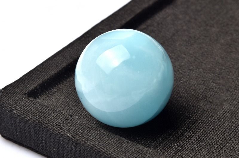 お買い得】ラリマースフィア 丸玉 置物 原石 お手頃 40㎜ 1点物】大珠