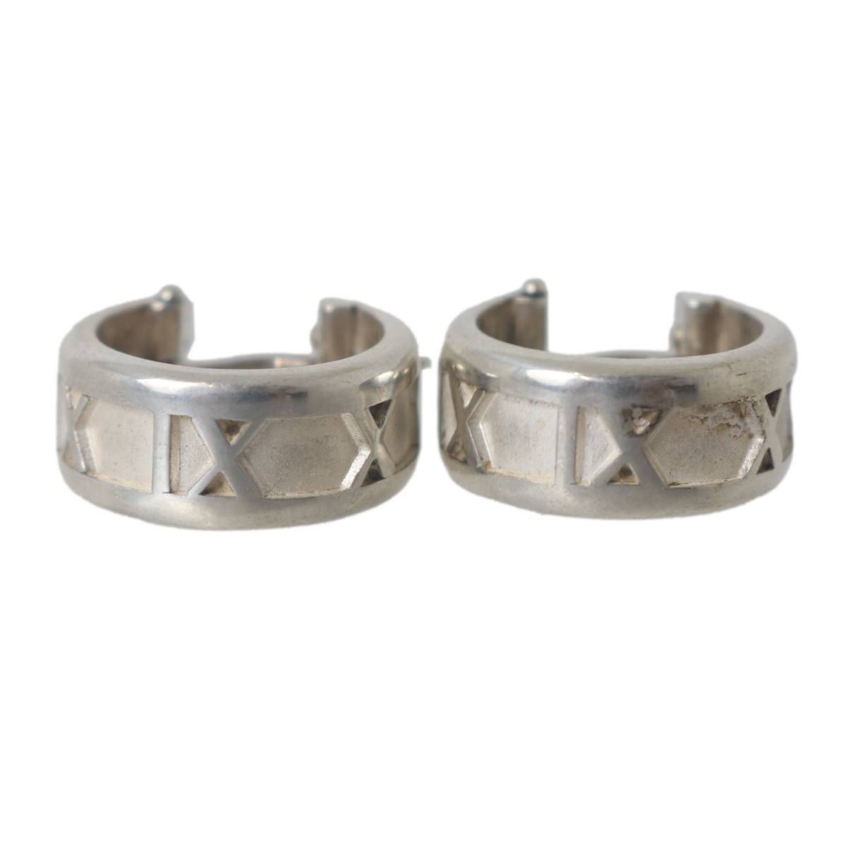 (B) Tiffany&Co. アトラス ピアス SILVER 925 片方のみ B) Tiffany&Co. アトラス ピアス SILVER 925 片方のみ
