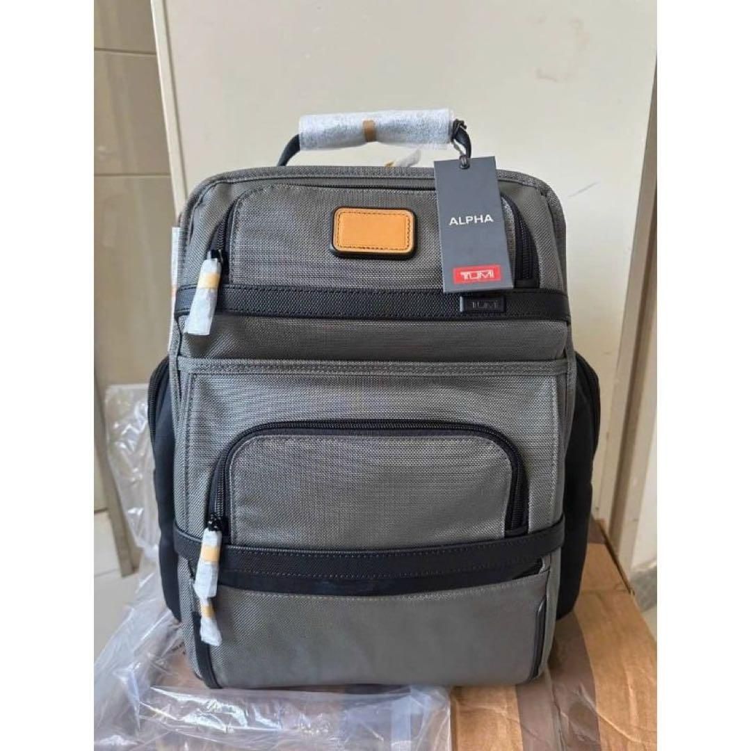 新品 TUMI ALPHA3 バックパック リュック 2603580 グレー