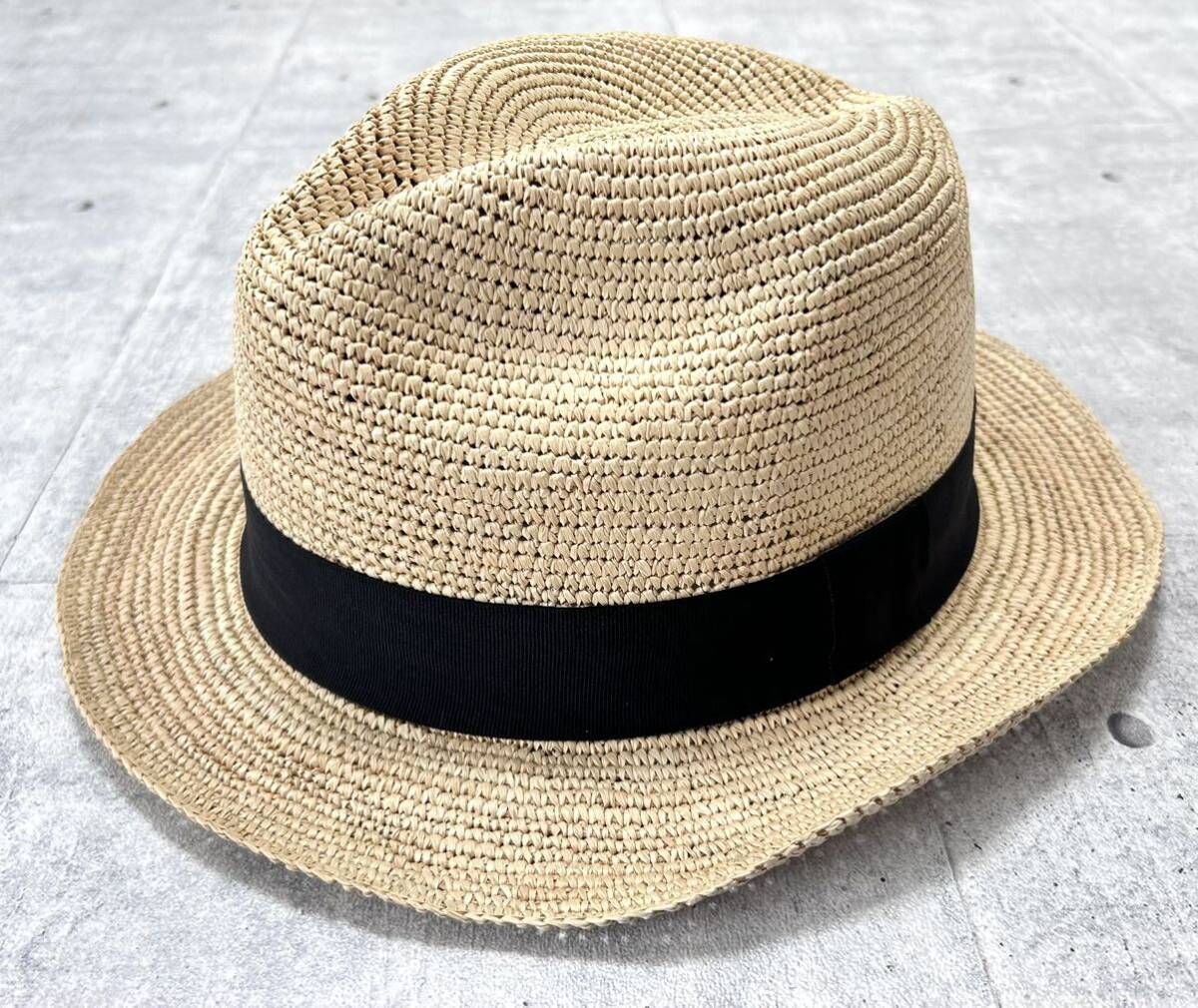 新品 Ecua-Andino 中折れ ハット ハンドメイド エクアアンディー