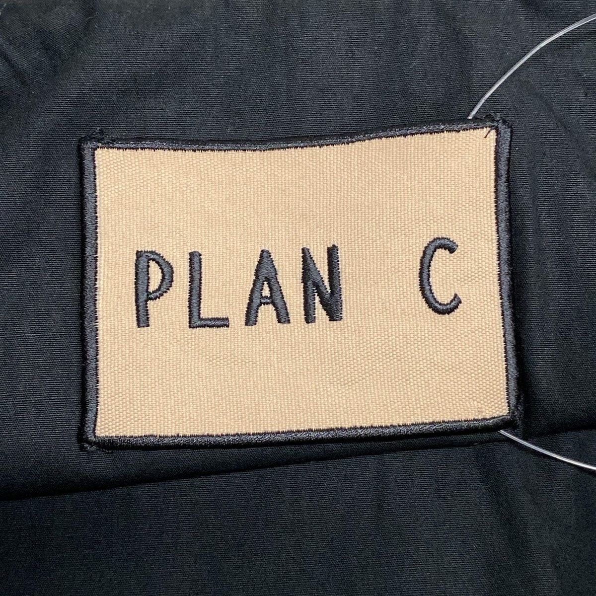 PLAN C プランシー ブルゾン サイズ36 S レディース - 黒×アイボリー 長袖 フェイクレザー 冬 USTAUSTRALIA_COM_AU