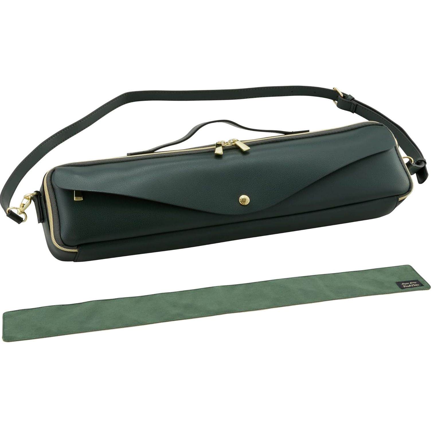 LL-FLCH3 フルートケースカバー Pearl LL-FLCH3 GR グリーン C管 H管 兼用 Legato Largo × Pearl コラボレーション モデル ケース