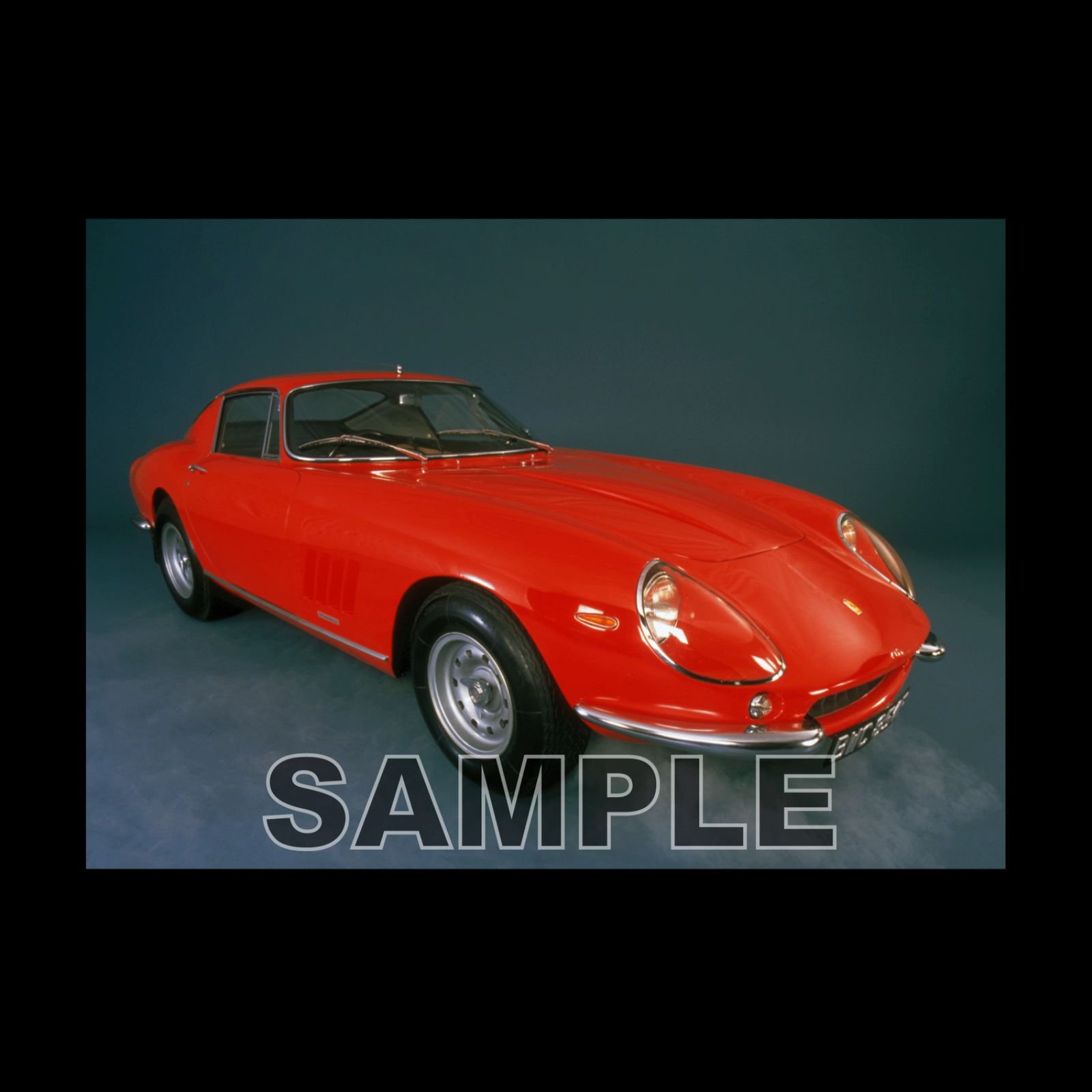 1968年 スーパースポーツカーの傑作 フェラーリ275 GTB A4 マット 【フレーム付】 - メルカリ