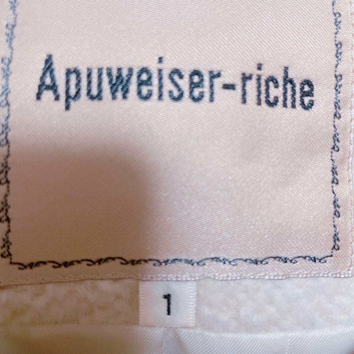 美品☆アプワイザー 3WAYノーカラーコート 【公式通販】