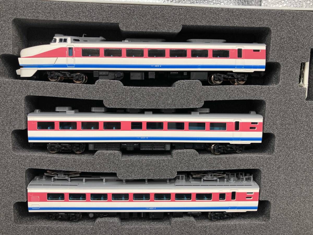 TOMIX 92077JR 489系特急電車(白山) 基本セット5両+増結2両 公式]鉄道模型(92077JR 489系 特急電車 (白山) 5両基本セット