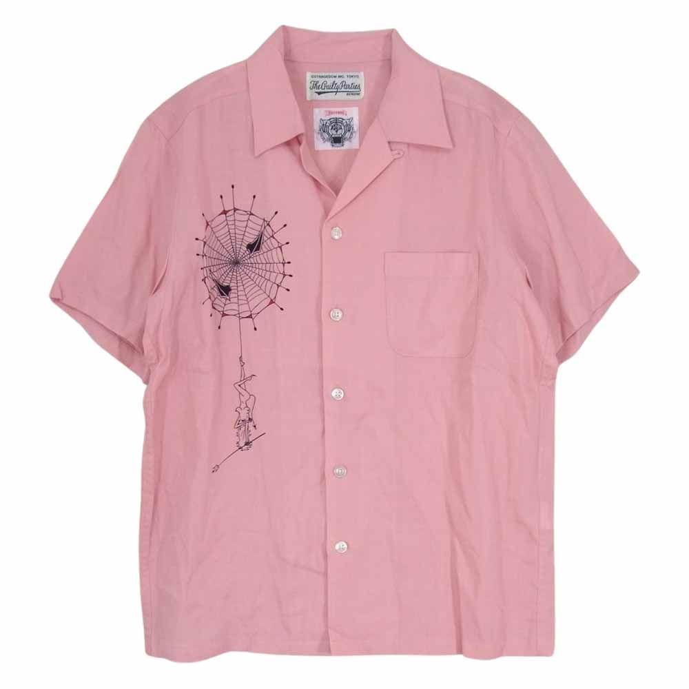 WACKO MARIA ワコマリア 半袖シャツ × WOLFS HEAD ウルフズヘッド 