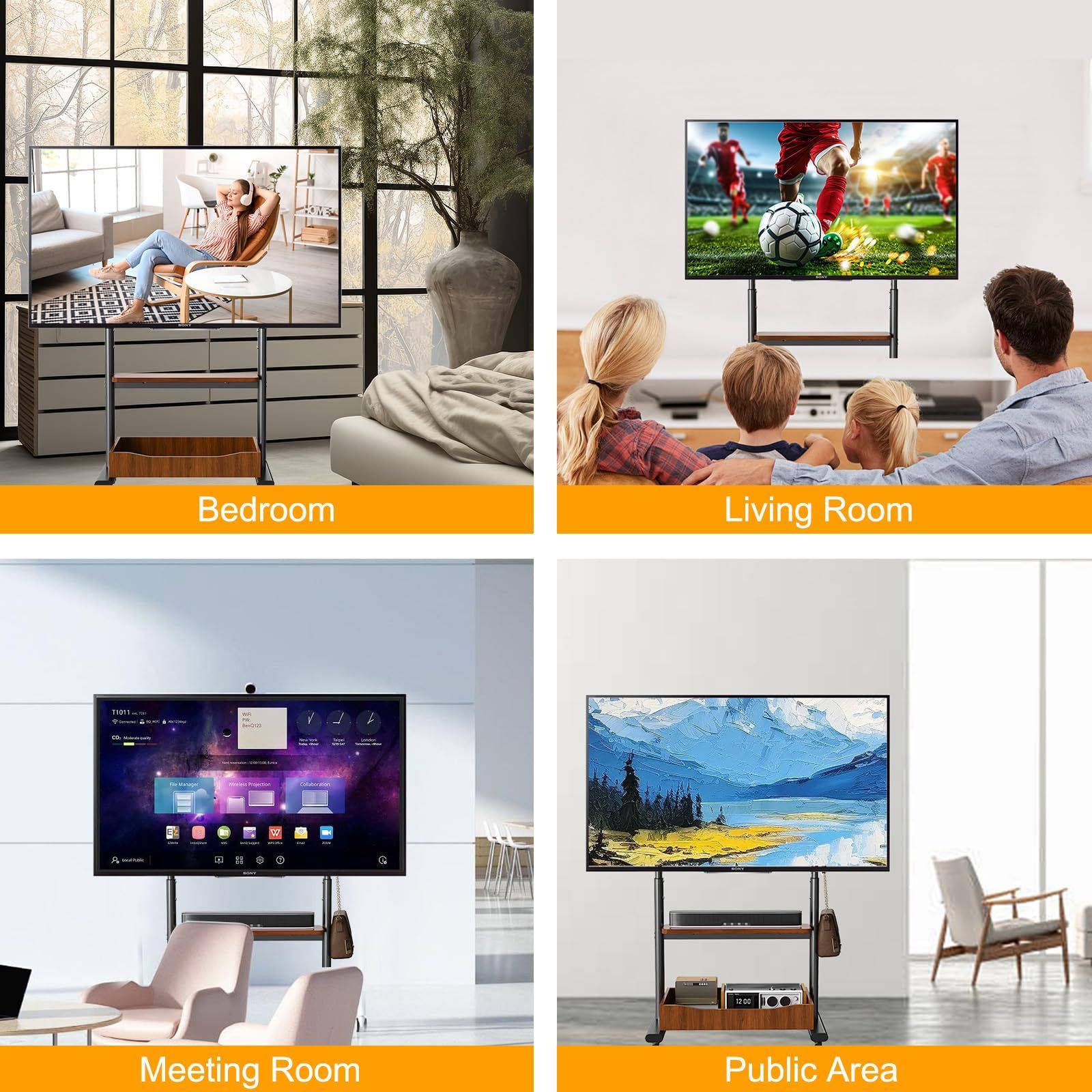 32～75インチテレビ対応