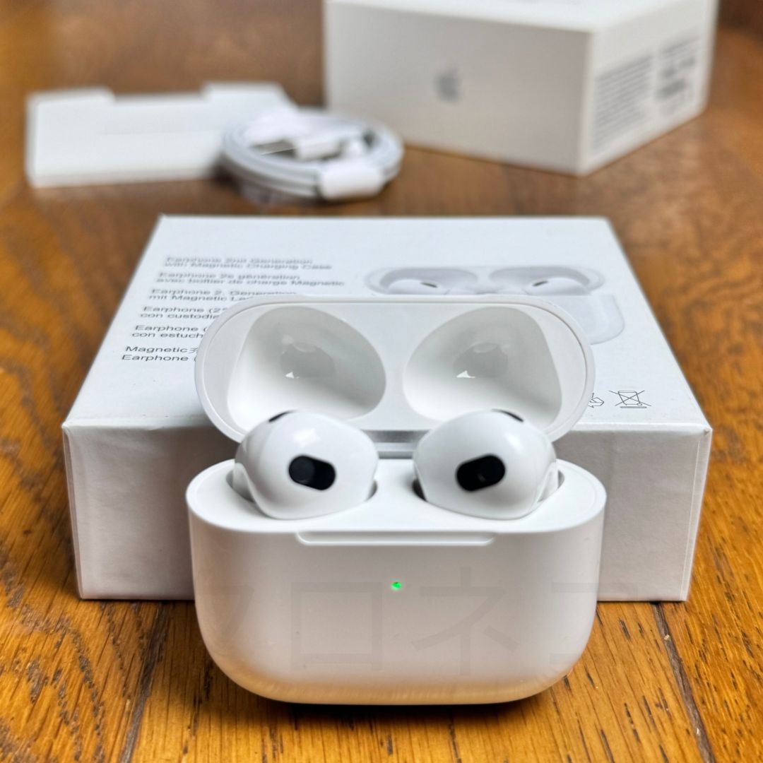 AirPods 第３世代 本体+両耳イヤホン Apple AirPods 第3世代 MME73J/A 価格比較 - 価格.com