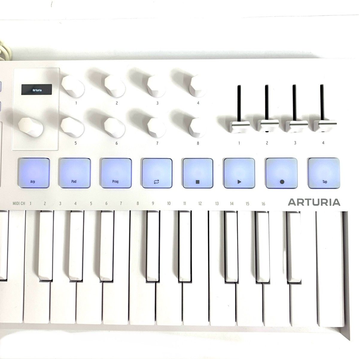 ARTURIA アートリア ミニラボ3  アルパインホワイト/限定カラー    ホワイト  / 240001160128 ARTURIA MiniLab 3」に、限定カラーAlpine Whiteが登場！