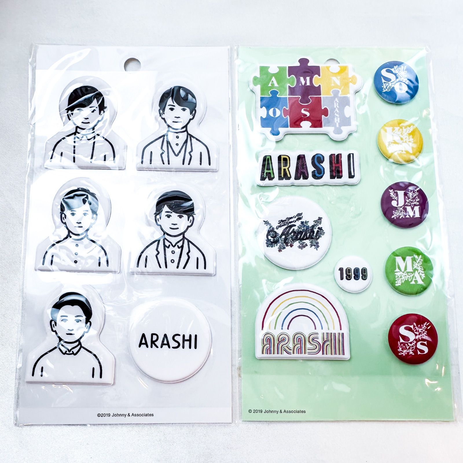 新品未開封 嵐 ステッカー 4種セット「ARASHI EXHIBITION “JOURNEY” 嵐