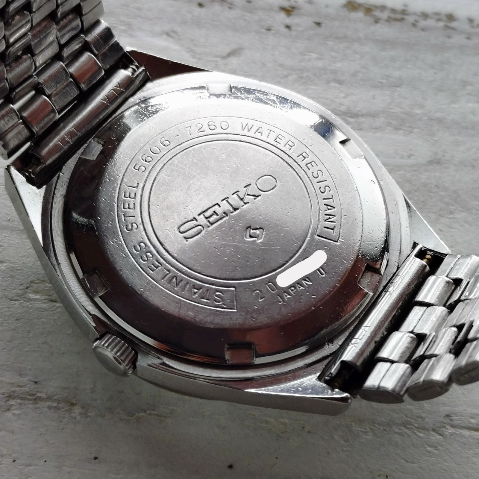 OH済み】セイコー ロードマチック 5606-7260 【1972年10月製造】自動