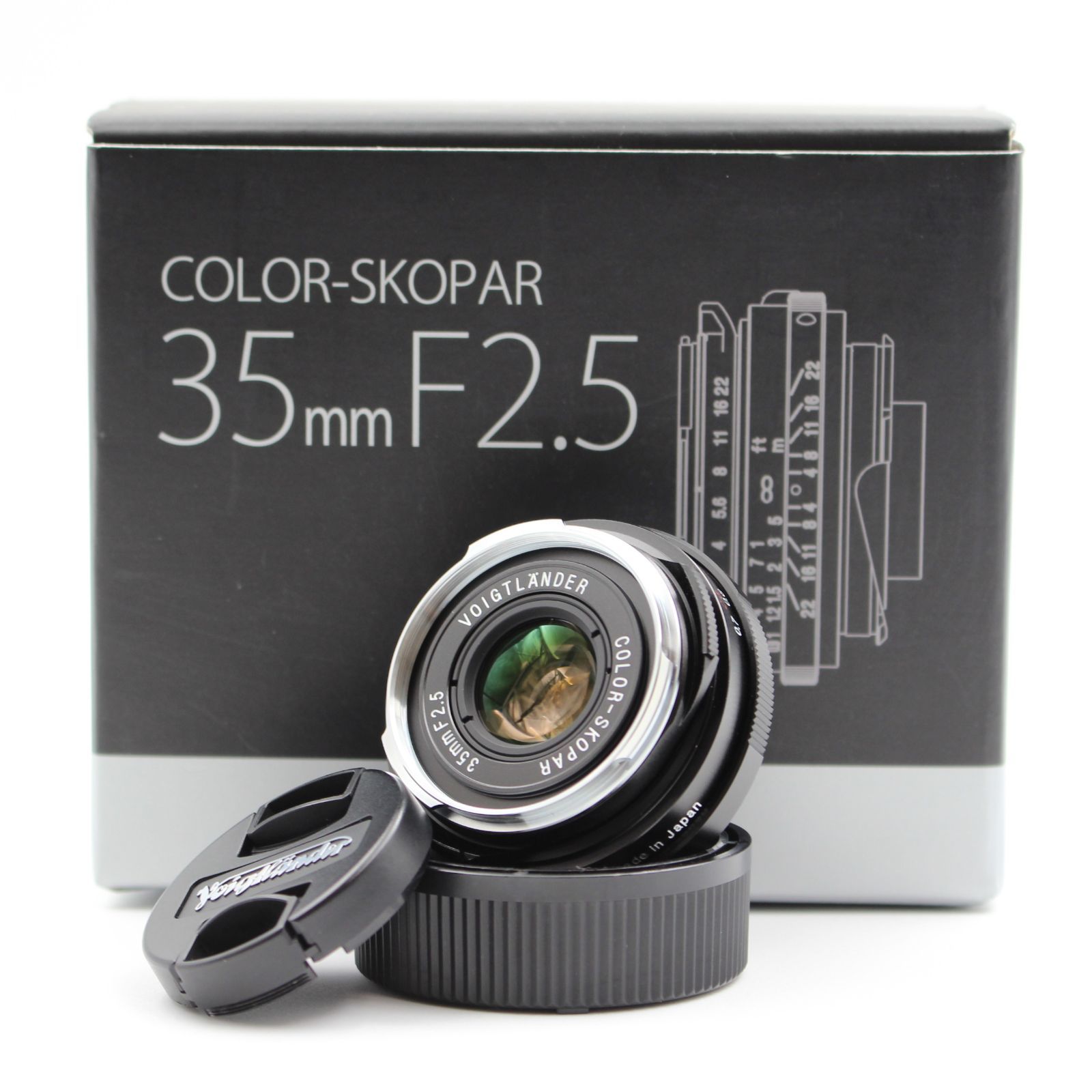 □新品同様□ VoightLander COLOR-SKOPAR 35mm F2.5 PII 130715 単焦点 