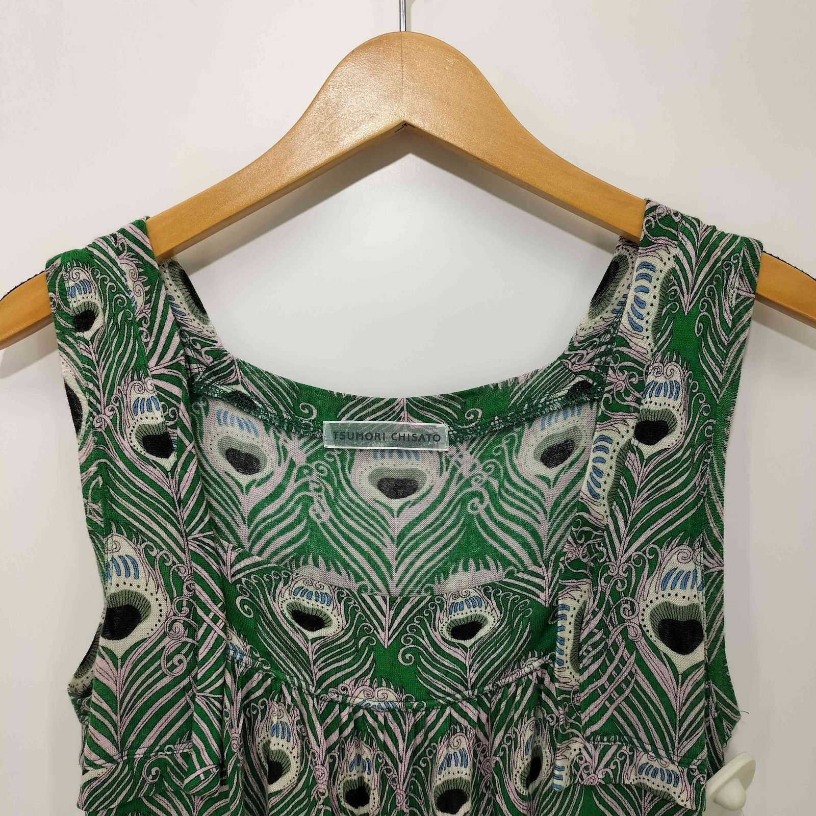 ぐ*み様 【極美品】TSUMORI CHISATO ナイトフライト 半袖 膝丈 TSUMORI CHISATO（ツモリチサト）の「ﾊﾟﾗﾀﾞｲｽｱﾆﾏﾙﾄﾞｷﾝｸﾞT