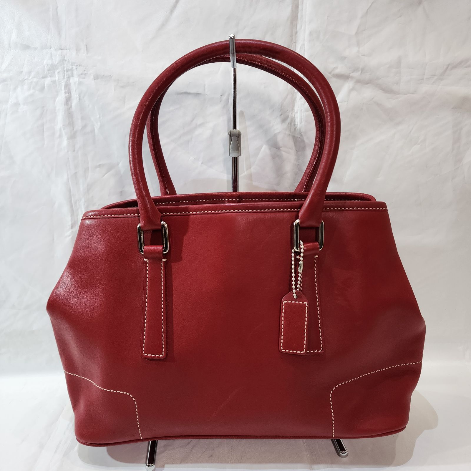 COACH(コーチ) / ハンドバッグ/レザー/BLK/無地/7755 | 中古品の
