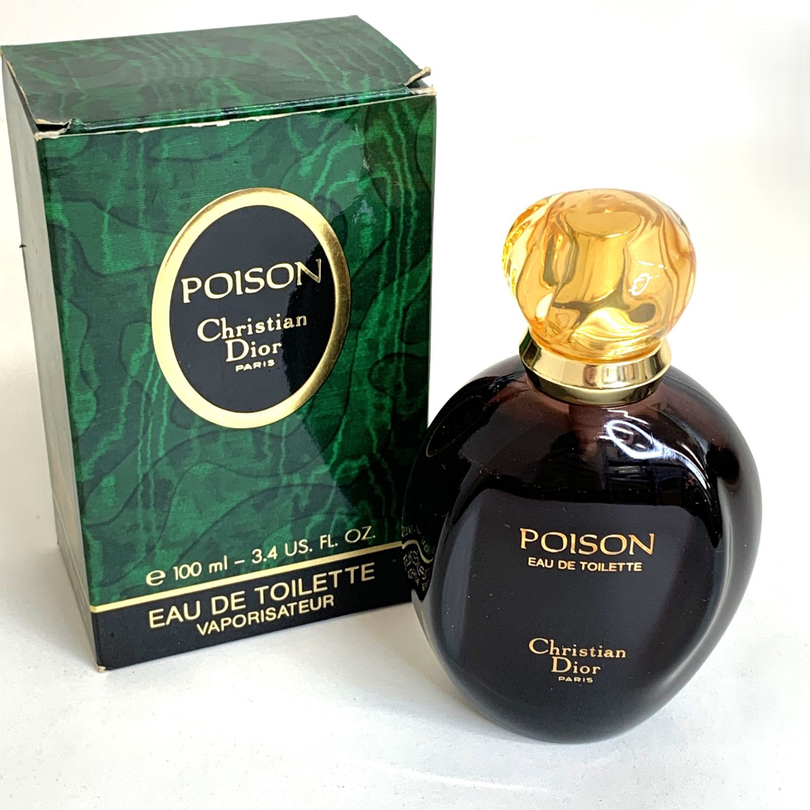 【クリスチャンディオール】　中古香水　100ml瓶 中古品】Christian Dior POISON VAPORISATEUR 香水 クリスチャン