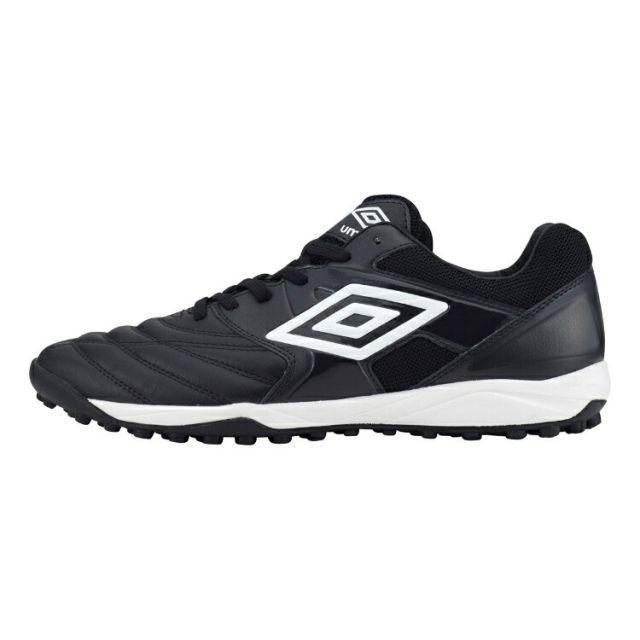 ＊即発可能＊ umbro アンブロ アクセレイターTR WIDE LE ＢＬＡＣＫ／ＢＬＡＣＫ／ＷＨＩＴＥ 27 UF2VJB00BW BW | スポーツ スポーツ用品 運動 服 衣類 ウエア 小物 靴 くつ シューズ ブランド 反発性 クッション性 素材 牛皮 ターフコー 自分で履く