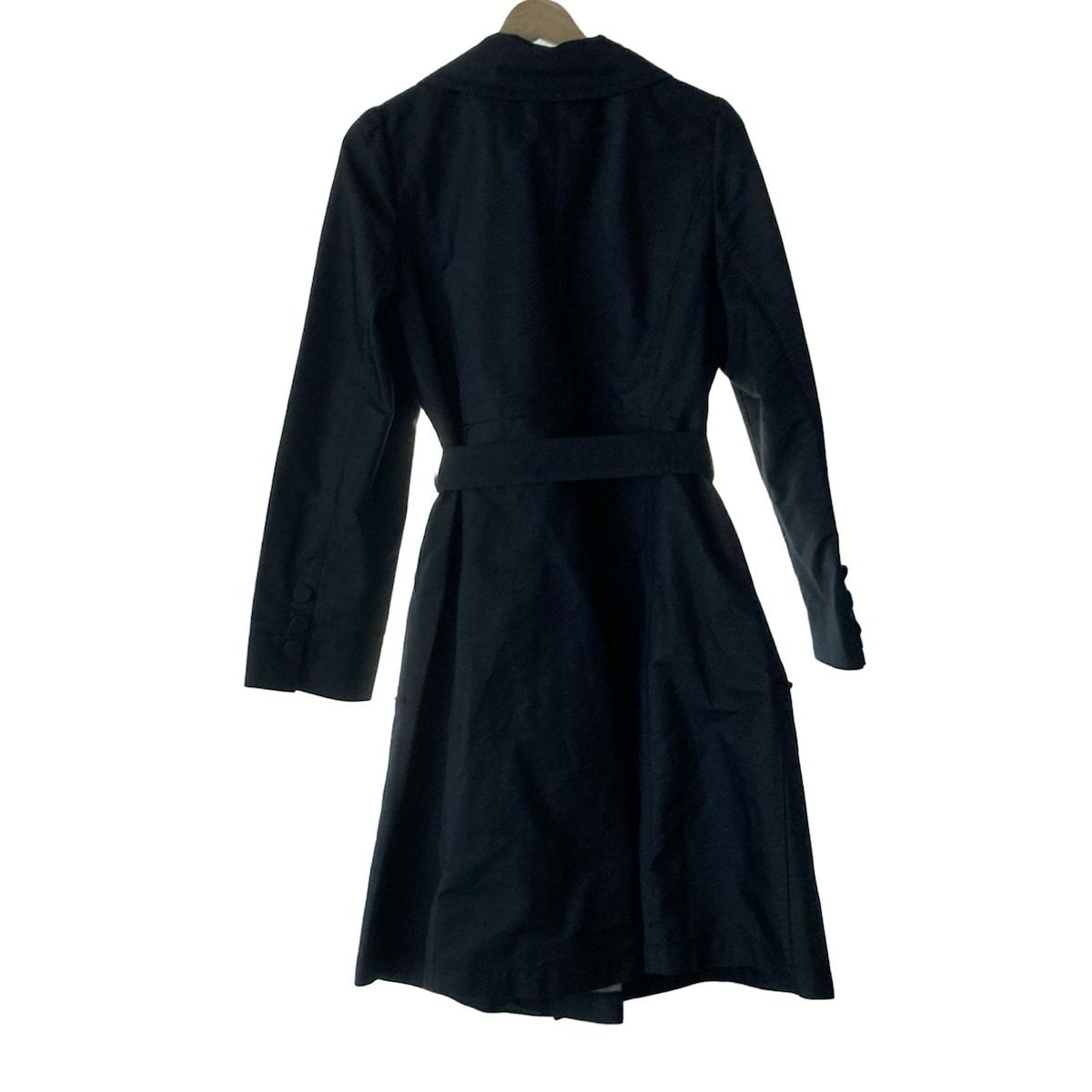 TO BE CHIC トゥービーシック コート サイズ46 XL レディース - ダークネイビー 長袖 襟取り外し可 春 秋