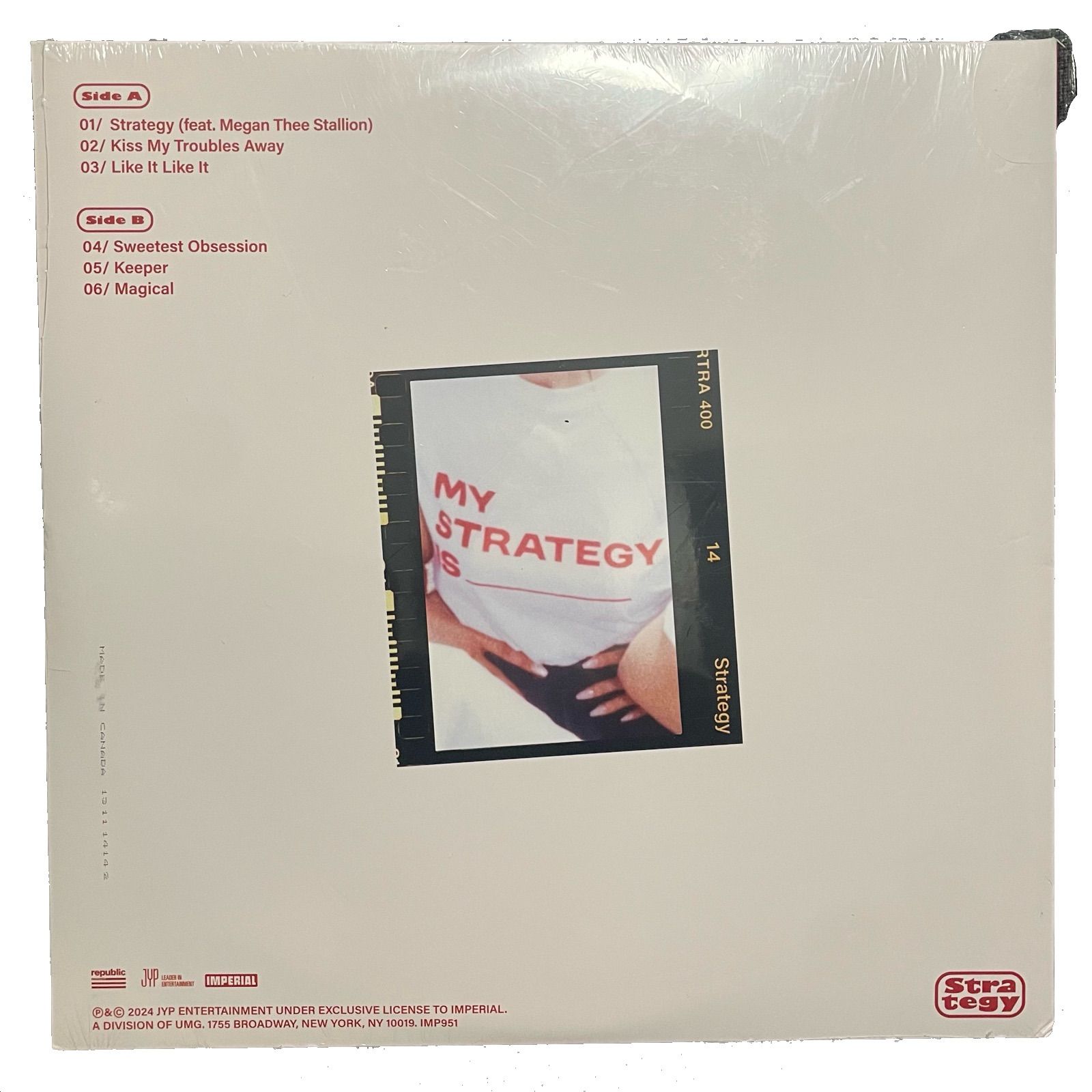 TWICE Strategy Vinyl レコード LP 限定 Twice Strategy 14th mini album Target Exclusive Peppermint