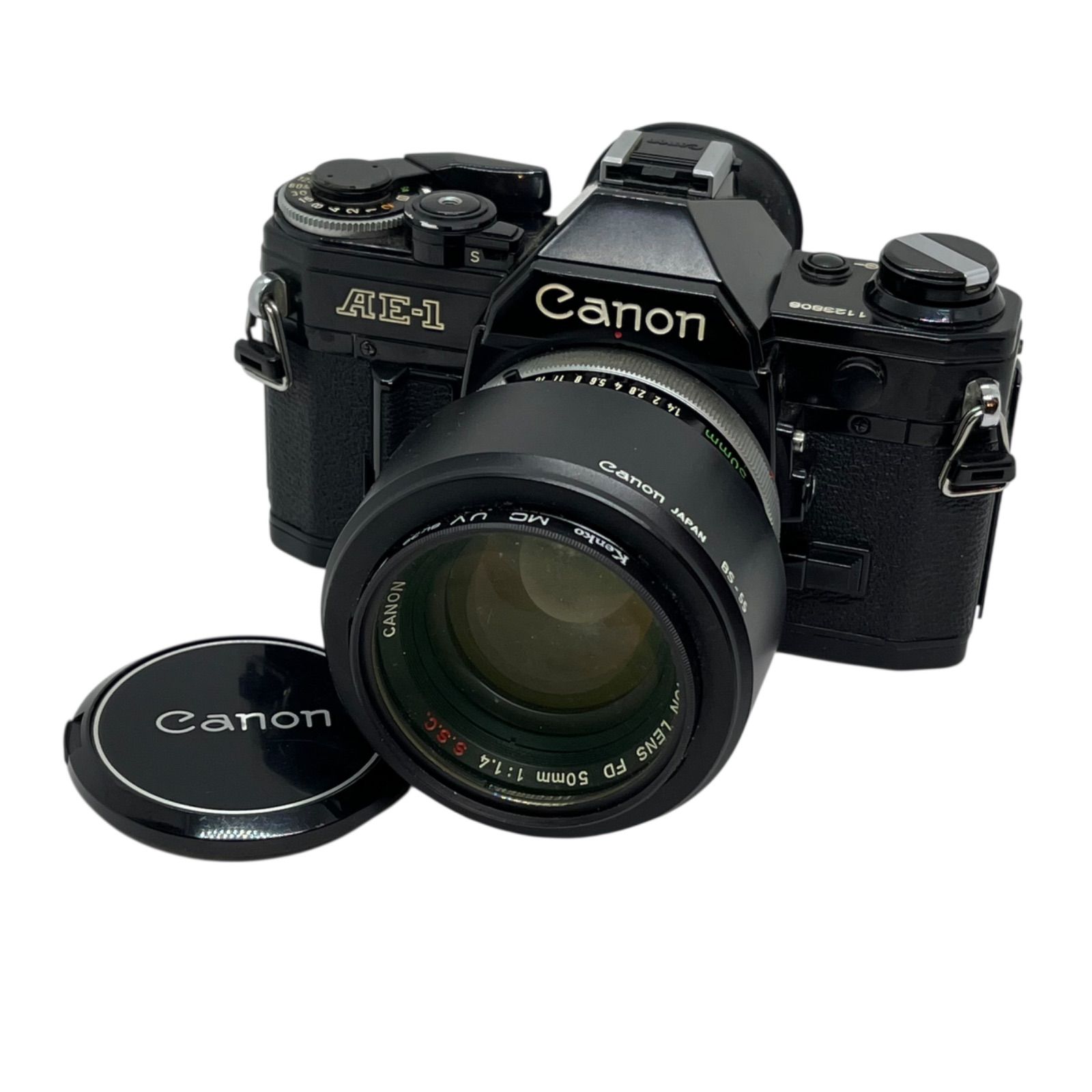 動作品 Canon AE-1 フィルムカメラ FD 50mm F1.4 管34597】動作未確認☆