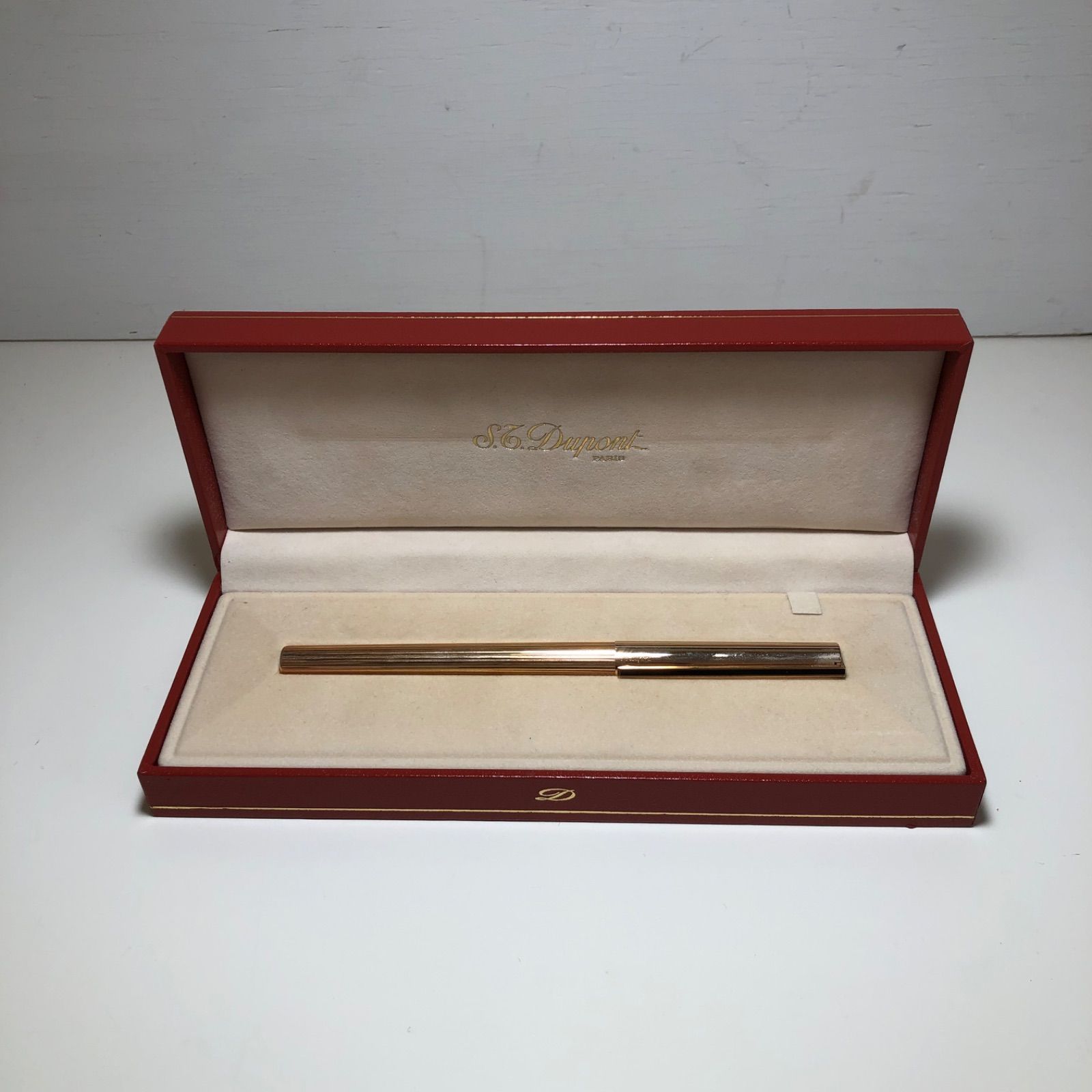 ☆S.T.Dupont エステーデュポン 万年筆 ペン先 K18(750) ゴールド