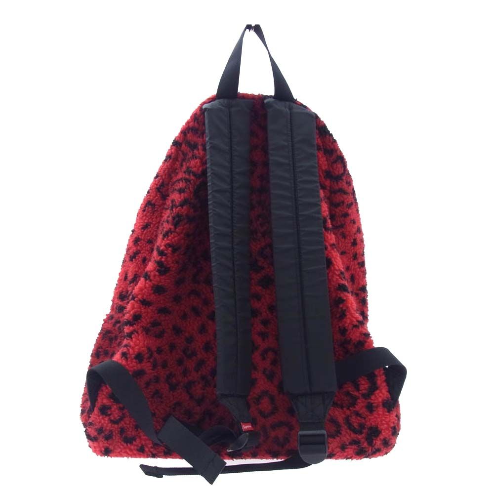 Supreme シュプリーム 17AW Leopard Fleece Backpack レオパード