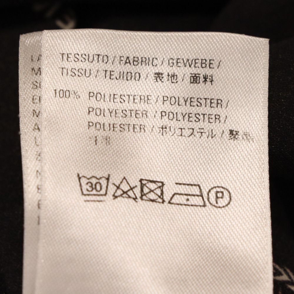 BALENCIAGA バレンシアガ WFP ロゴプリント 総柄 ボウカラー ダブルスリーブ 長袖シャツ ブラウス ピンク レディース 595068 TIL21 BALENCIAGA バレンシアガ 23SS Tape Type ヴィンテージロゴ長袖