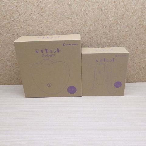 ショップジャパン マイキュット クッション セット販売 MQT-WS01 MQT-WS06 ラベンダーパープル