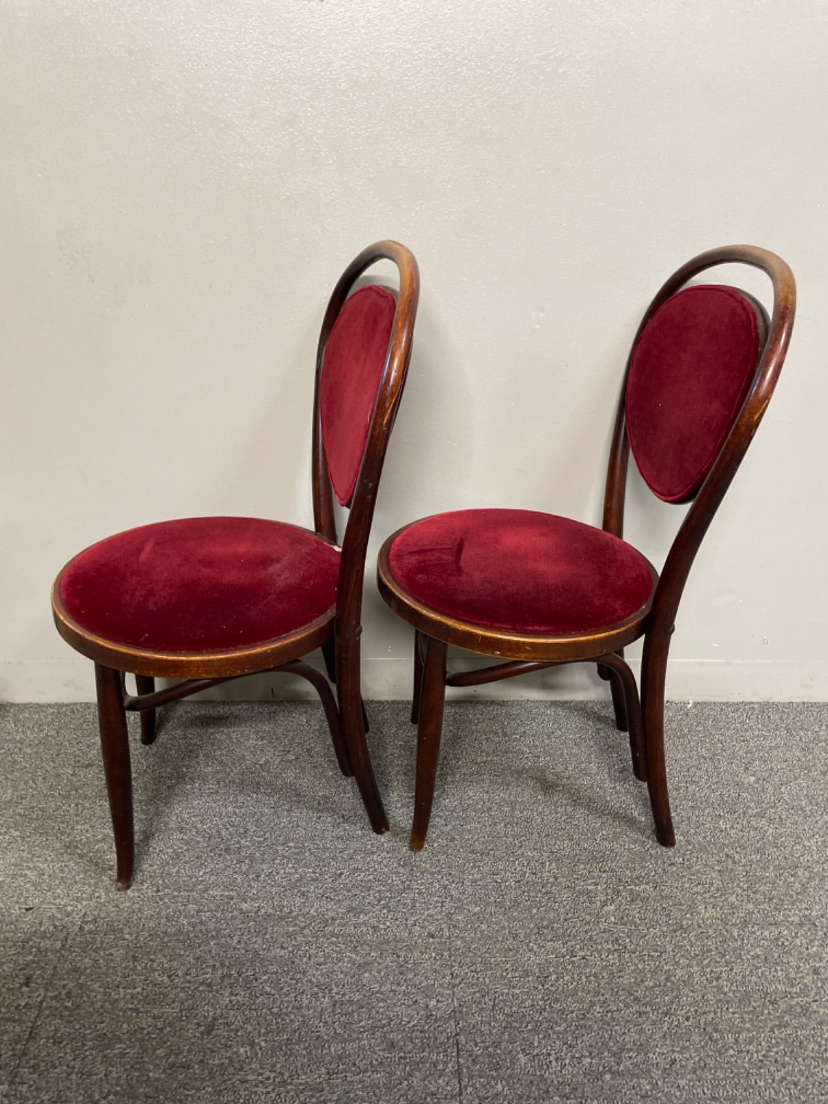 安い 秋田木工 チェア 2脚セット 椅子 木製 レトロ アンティーク 2025