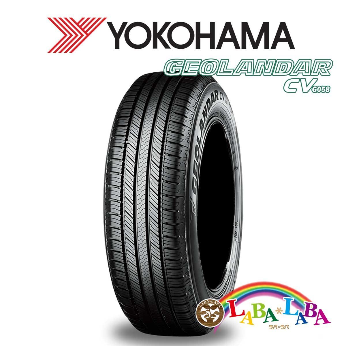 4本セット 225/55R18 98V ヨコハマ ジオランダー G058 サマータイヤ SUV 4WD - メルカリ