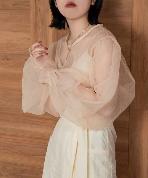 完成品 lawgy washer puff sleeve tops - 通販 - jinniibox.com