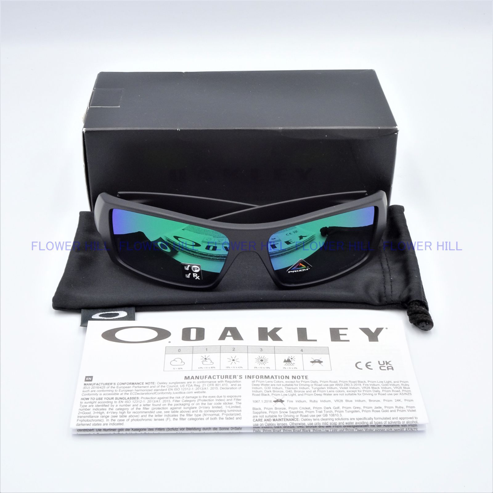 OAKLEY オークリー 偏光サングラス GASCAN / ガスカン MATTE BLACK