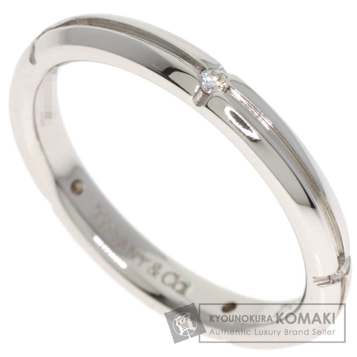 TIFFANY-Co. ティファニー ストリーメリカ 5P ダイヤモンド リング 指輪 K18WG レディース