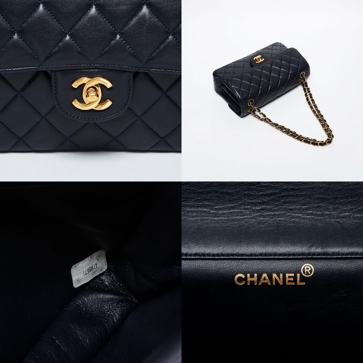 シャネル CHANEL 4番台 1996-1997 Wフェイスマトラッセ ラムスキン ショルダーバッグ【中古】 CHANEL シャネル ショルダーバッグ 4番台 1996-1997 ラムスキン