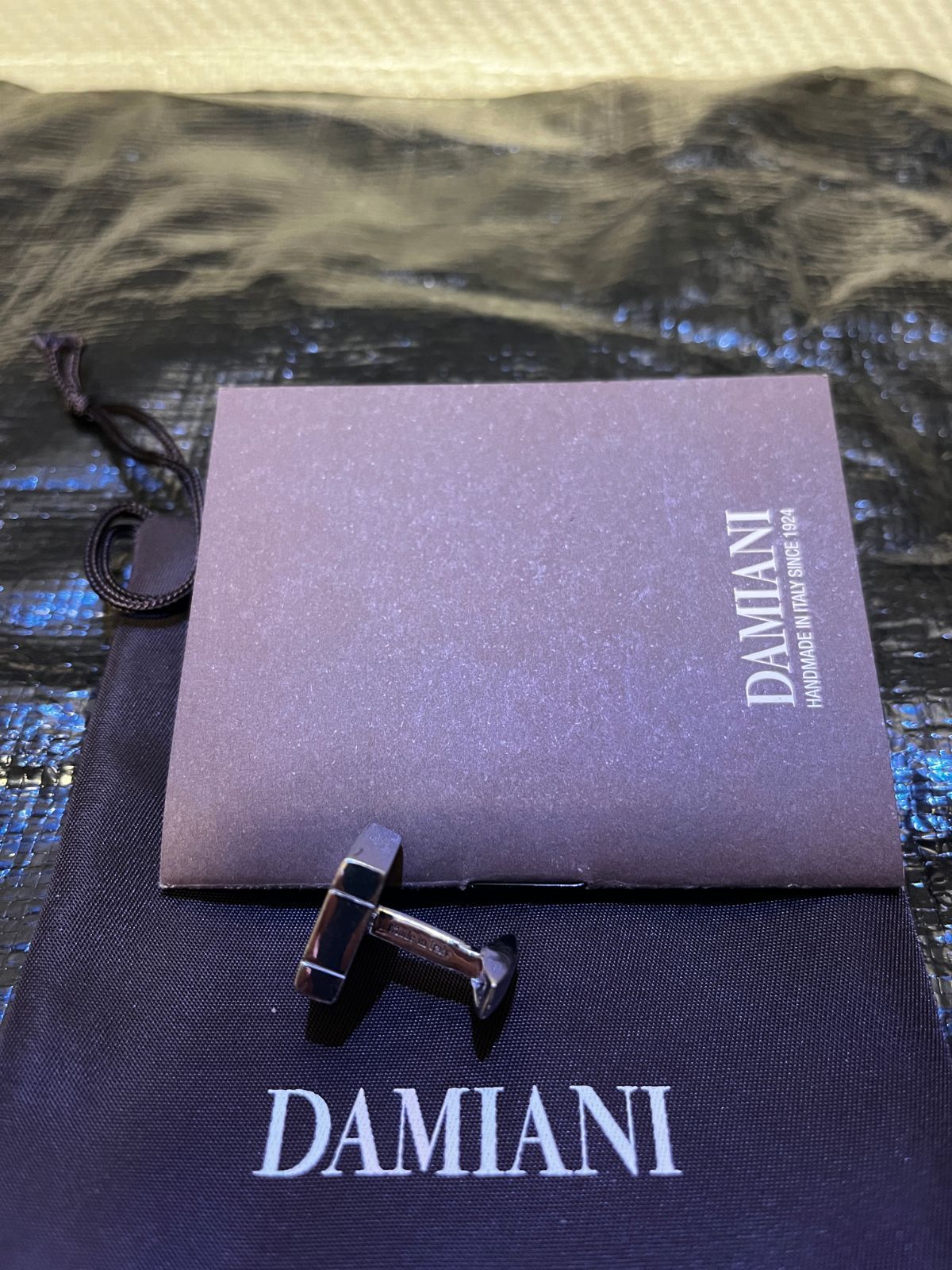 ちょいワルおやじのジュエリーDAMIANI ダミアーニ カフリンクス カフス