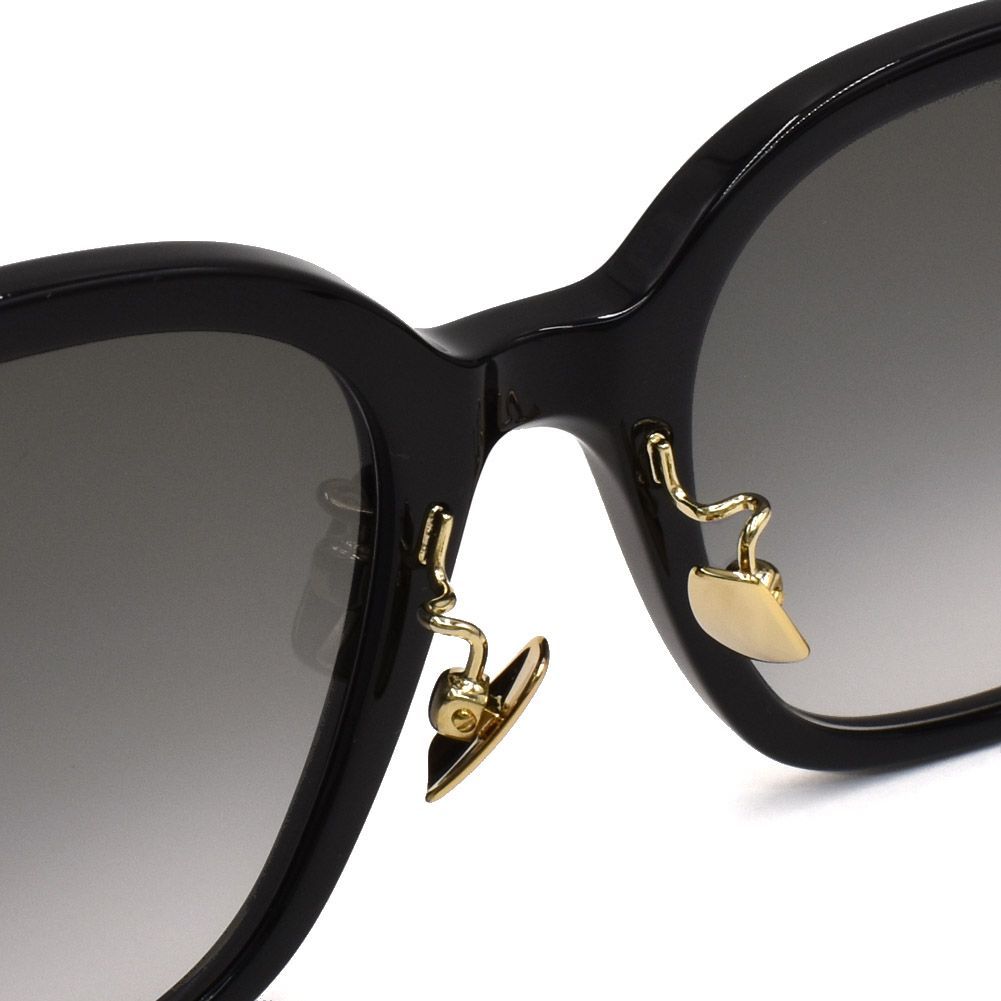 国内正規品 SAINT LAURENT サンローラン SL M105F 002 サングラス アジアンフィット メガネ 眼鏡 UVカット 紫外線カット  メンズ レディース グレー ブラック