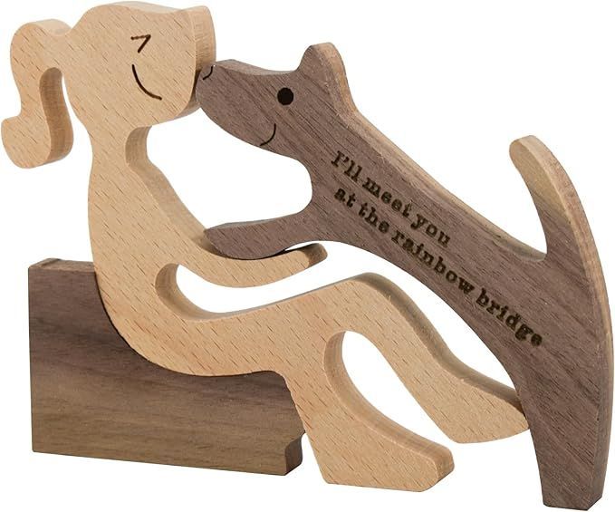 スワールウッド　天然無垢材　チワワ　木彫り　手彫り　木製　置物　犬　ハンドメイド スワールウッド 天然無垢材 チワワ 木彫り 手彫り 木製 置物 犬