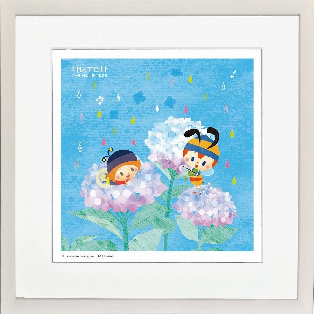版画 ノブ・サチ ジクレー 額装品 限定品 ファンタジー メルヘン インテリア ジークレー版画 額装絵画 タツノコプロ はりたつお 昆虫物語