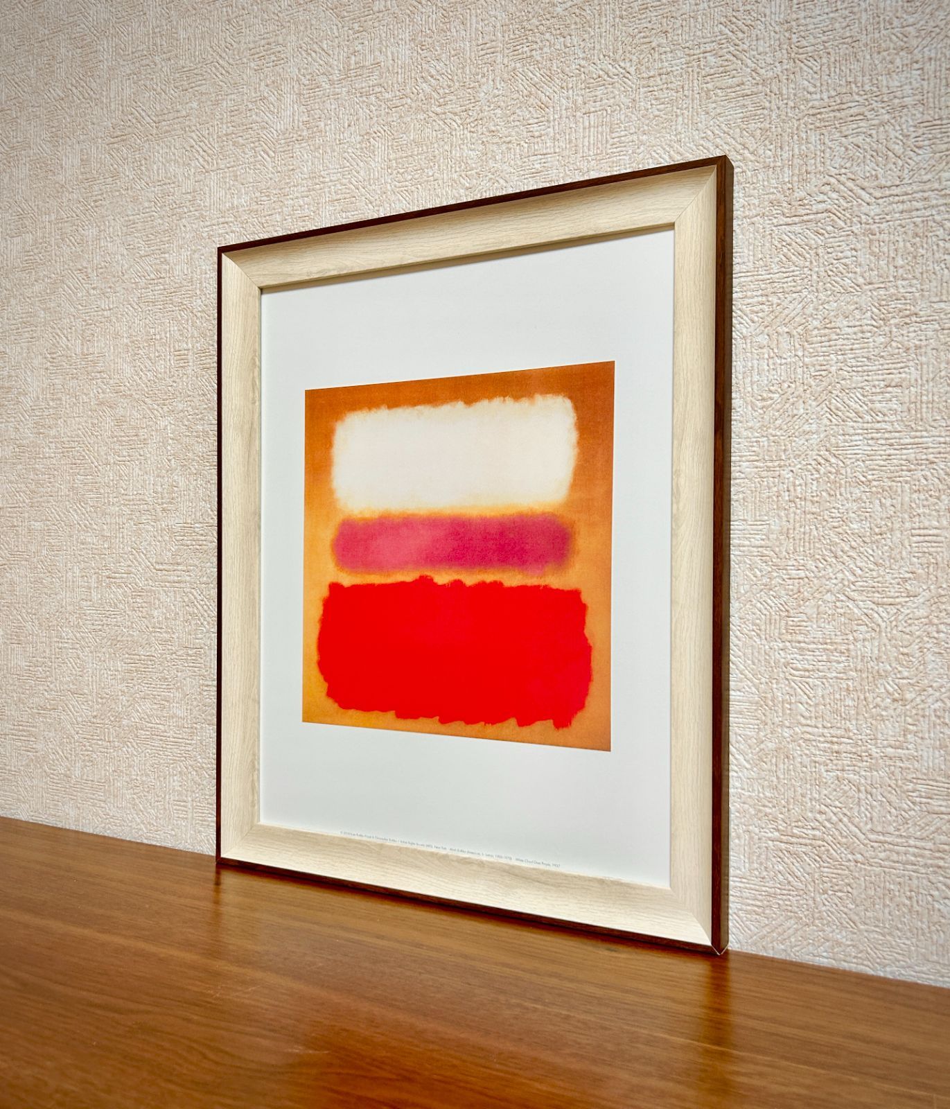 【MARK ROTHKO/マーク・ロスコ】アートフレーム 新品☆額縁付アートポスター☆マーク・ロスコ☆Mark Rothko
