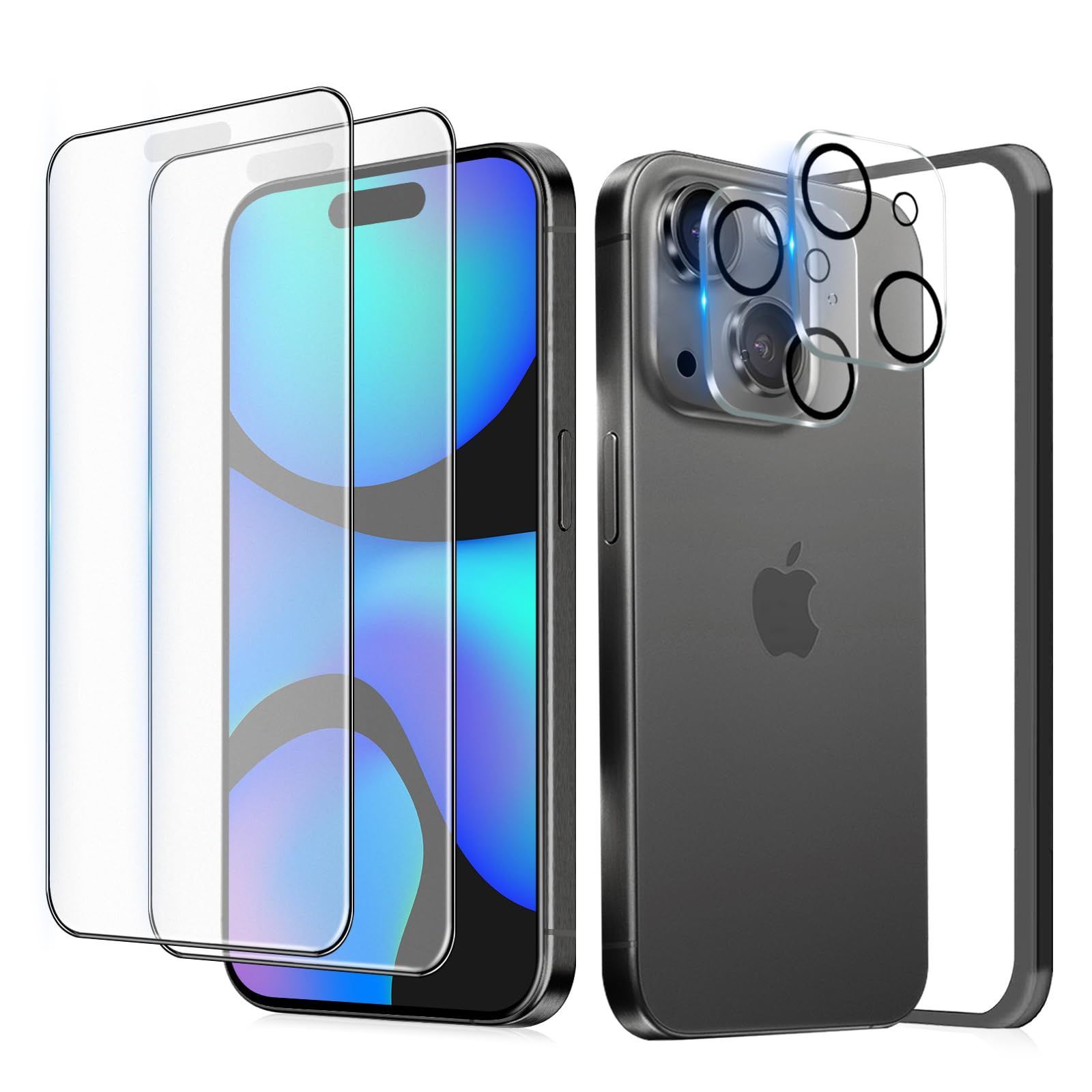 【新着商品】MINIKA アンチグレア フィルム iPhone 15 plus ガラスフィルム さらさら いPhone15plus フィルム サラサラ アイフォン15プラス 保護フィルム マット 指紋防止 ゲーム 用 【2枚】 iPhone15 plus 
