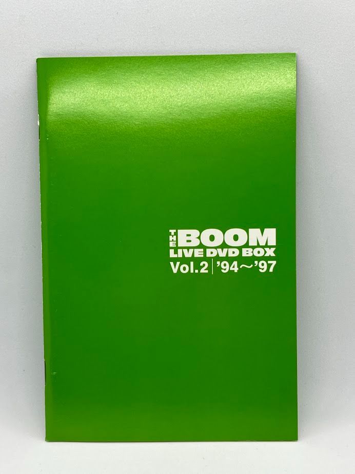 THE BOOM LIVE DVD-BOX Vol.2 '94～'97〈6枚組〉（Live Dvd Box