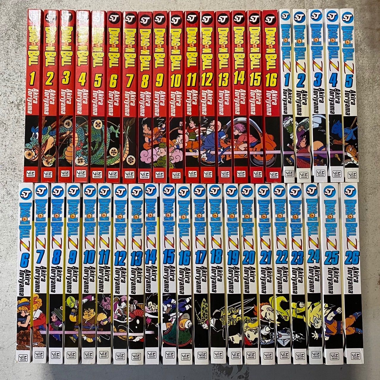 ドラゴンボール　英語版　全42冊完結セット DRAGON BALL ドラゴンボール 英語版コミック 全42巻完結セット 鳥山明