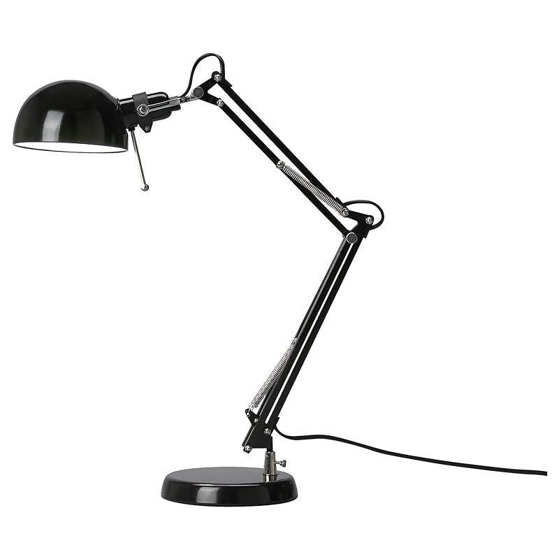 IKEA(イケア) FORS? ブラック 40146784 ワークランプ、ブラック 0