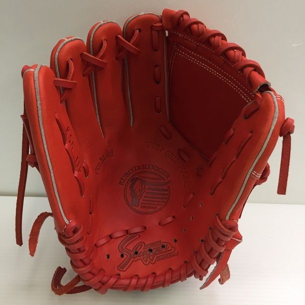 中古品 久保田スラッガー プロモデル 少年 軟式 投手用グローブ