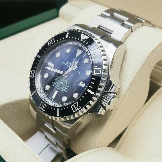 ご 大 です シードゥエラー ディープシー Ｄブルー 126660 自動巻き｜ ｜ --MM輸入2