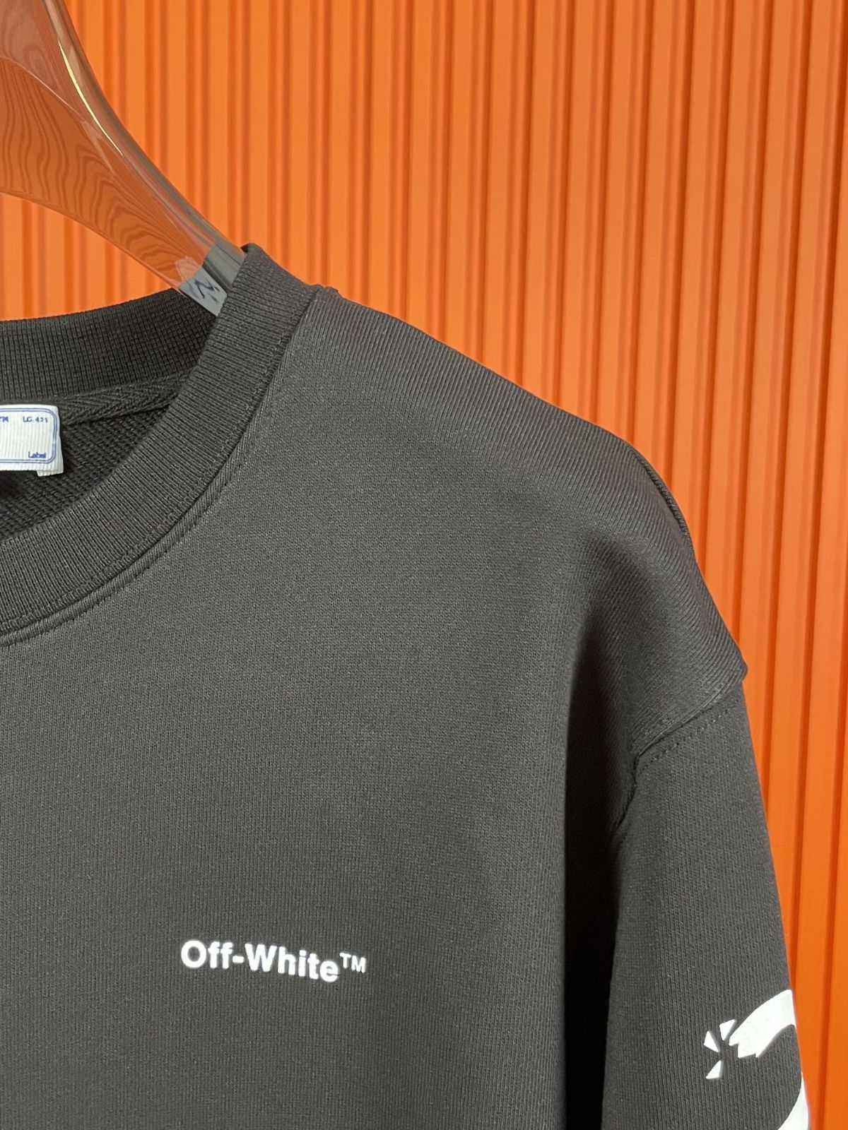 新品 OFF-WHITE スウェットシャツ長袖Tシャツ