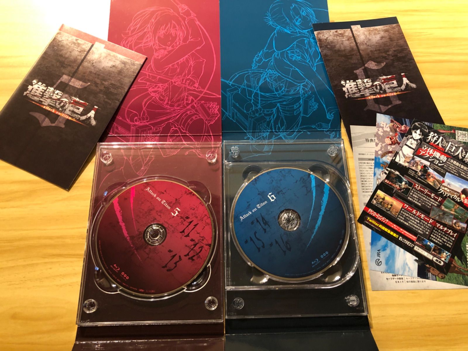 中古][Blu-ray] 進撃の巨人 season1 1-9巻セット/ M00794 - メルカリ