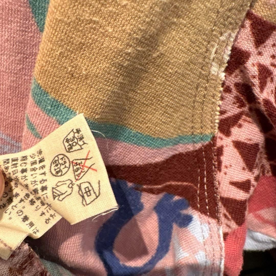 ヨーガンレール JURGEN LEHL 花柄 総柄 トップス Tシャツ ピンク  