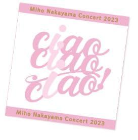 中山美穂 ナカヤマミホ ミポリン グッズ Concert Tour 2025 - ciao! タオル ハンドタオル ピンク